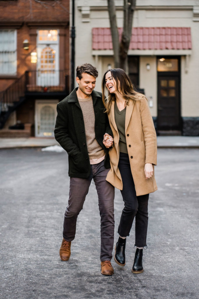 west village engagement session nyc 2